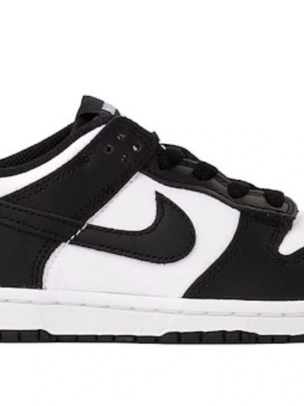 Nike Black & White Low-Top Court Sneaker